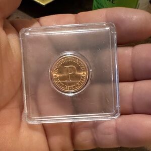 Rare Coin in Clear Case